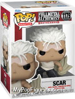 Scar from Fullmetal Alchemist - Brotherhood Pop! manufactured by Funko [Front]