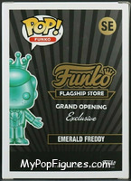 Emerald Freddy from Funko - Pop! Vinyl Figures manufactured by Funko [Back]