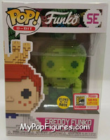 Freddy Funko (8-Bit / Green Glow) from Funko - Pop! Vinyl Figures manufactured by Funko [Front]