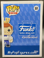 Freddy Funko (8-Bit) from Funko - Pop! Vinyl Figures manufactured by Funko [Back]