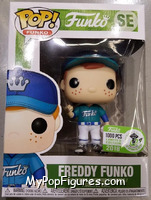 Freddy Funko (Baseball / Blue Shirt) from Funko - Pop! Vinyl Figures manufactured by Funko [Front]