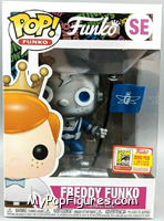 Freddy Funko (Blue Robot) from Funko - Pop! Vinyl Figures manufactured by Funko [Front]