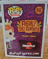 Freddy Funko (Chucky) from Funko - Pop! Vinyl Figures manufactured by Funko [Back]