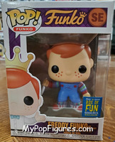 Freddy Funko (Chucky) from Funko - Pop! Vinyl Figures manufactured by Funko [Front]