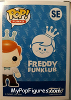 Freddy Funko (Funklub) from Funko - Pop! Vinyl Figures manufactured by Funko [Back]