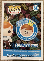 Freddy Funko (Grease / Black Jacket) from Funko - Pop! Vinyl Figures manufactured by Funko [Back]