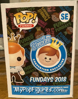 Freddy Funko (Kurt Cobain) from Funko - Pop! Vinyl Figures manufactured by Funko [Back]