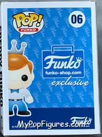 Freddy Funko (Astronaut) from Funko - Pop! Vinyl Figures manufactured by Funko [Back]