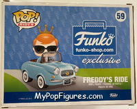 Freddy's Ride (Blue Car) from Funko - Pop! Rides manufactured by Funko [Back]