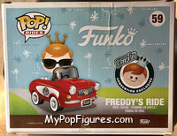 Freddy's Ride (Red Car) from Funko - Pop! Rides manufactured by Funko [Back]