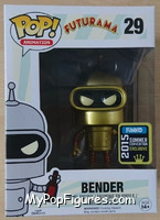 Gold Bender from Futurama - Pop! Vinyl Figures manufactured by Funko [Front]