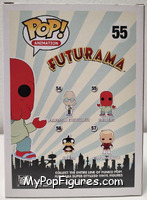 Zoidberg (Blue) from Futurama - Pop! Vinyl Figures manufactured by Funko [Back]