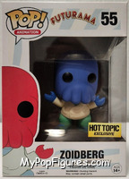 Zoidberg (Blue) from Futurama - Pop! Vinyl Figures manufactured by Funko [Front]