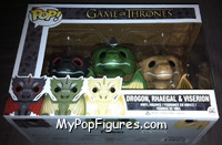 Drogon / Rhaegal / Viserion from Game of Thrones - Pop! Sets manufactured by Funko [Front]