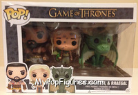 Khal / Khaleesi / Rhaegal from Game of Thrones - Pop! Sets manufactured by Funko [Front]