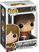 Tyrion Lannister (In Battle Armor) from Game of Thrones - Pop! Vinyl Figures manufactured by Funko [Front]