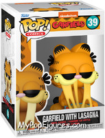 Garfield (with Lasagna) from Garfield - Pop! Vinyl Figures manufactured by Funko [Front]