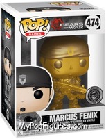 Marcus Fenix (Gold) from Gears of War - Pop! Vinyl Figures manufactured by Funko [Front]