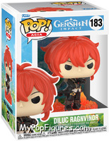 Diluc Ragnvindr from Genshin Impact - Pop! Vinyl Figures manufactured by Funko [Front]