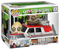 Ecto-1 from Ghostbusters - Pop! Rides manufactured by Funko [Front]