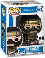 Jin Sakai (Bloody) from Ghost of Tsushima - Pop! Vinyl Figures manufactured by Funko [Front]