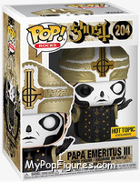 Papa Emeritus III (Metallic) from Ghost (Rock Band) - Pop! Vinyl Figures manufactured by Funko [Front]