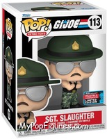 Sgt. Slaughter (Retro Toys) from G.I. Joe - Pop! Vinyl Figures manufactured by Funko [Front]