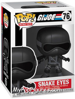 Snake Eyes (Retro Toys) from G.I. Joe - Pop! Vinyl Figures manufactured by Funko [Front]