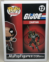 Zartan (Gray) (Retro Toys) from G.I. Joe - Pop! Vinyl Figures manufactured by Funko [Back]