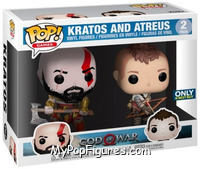 Kratos & Atreus from God of War - Pop! Sets manufactured by Funko [Front]