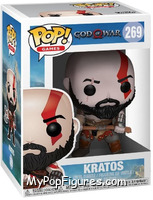 Kratos (with Axe) from God of War - Pop! Vinyl Figures manufactured by Funko [Front]