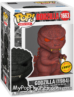 Godzilla (1984) (Fire Damage) (Chase) from Godzilla - Pop! Vinyl Figures manufactured by Funko [Front]