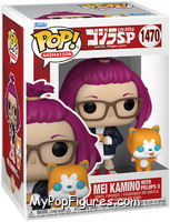 Mei Kamino (with Pelops II) from Godzilla Singular Point - Pop! Vinyl Figures manufactured by Funko [Front]