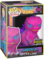 Godzilla (Black Light) from Godzilla vs Kong - Pop! Vinyl Figures manufactured by Funko [Front]