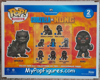 Godzilla & Kong from Godzilla vs Kong - Pop! Vinyl Figures manufactured by Funko [Back]