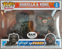 Godzilla & Kong from Godzilla vs Kong - Pop! Vinyl Figures manufactured by Funko [Front]