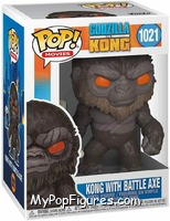 Kong with Battle Axe from Godzilla vs Kong - Pop! Vinyl Figures manufactured by Funko [Front]