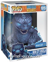 Neon City Godzilla (10" Scale) from Godzilla vs Kong - Pop! Vinyl Figures manufactured by Funko [Front]