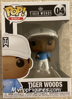 Tiger Woods (Blue Shirt) from Golf - Pop! Vinyl Figures manufactured by Funko [Front]