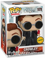 Crowley (with Popsicle) (Chase) from Good Omens - Pop! Vinyl Figures manufactured by Funko [Front]