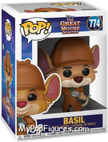 Basil from Great Mouse Detective - Pop! Vinyl Figures manufactured by Funko [Front]