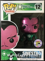 Sinestro (Metallic) from Green Lantern - Pop! Vinyl Figures manufactured by Funko [Front]