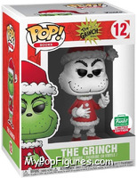 Grinch (Black & White Santa) from Grinch - Pop! Vinyl Figures manufactured by Funko [Front]