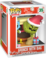 Grinch with Bag (Deluxe) from Grinch - Pop! Vinyl Figures manufactured by Funko [Front]