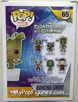 Dancing Groot from Guardians of the Galaxy - Pop! Vinyl Figures manufactured by Funko [Back]