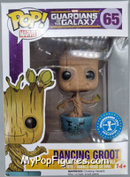 Dancing Groot (I Am Groot) from Guardians of the Galaxy - Pop! Vinyl Figures manufactured by Funko [Front]