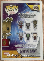 Dancing Groot (Ravagers) from Guardians of the Galaxy - Pop! Vinyl Figures manufactured by Funko [Back]