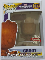 Groot (Wood) from Guardians of the Galaxy - Pop! Vinyl Figures manufactured by Funko [Front]