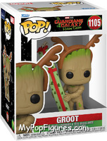 Groot (Holiday) from Guardians of the Galaxy - Pop! Vinyl Figures manufactured by Funko [Front]