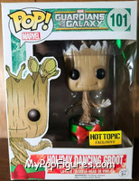 Holiday Dancing Groot (Snowy) from Guardians of the Galaxy - Pop! Vinyl Figures manufactured by Funko [Front]